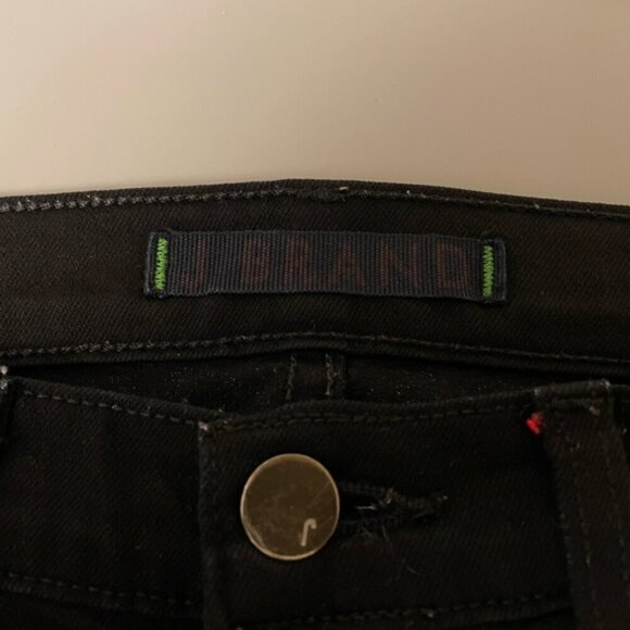 J Brand Shadow Straight Leg Black Jeans Size 27 - Picture 7 of 10